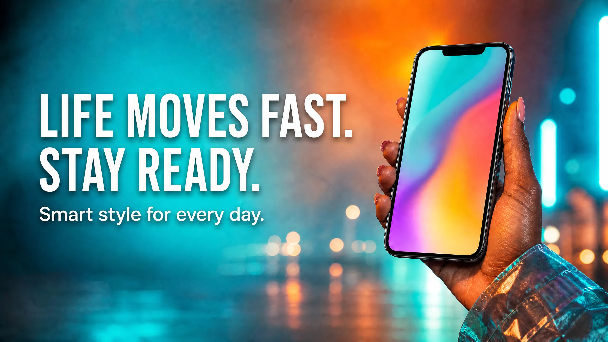 Life moves fast stay ready